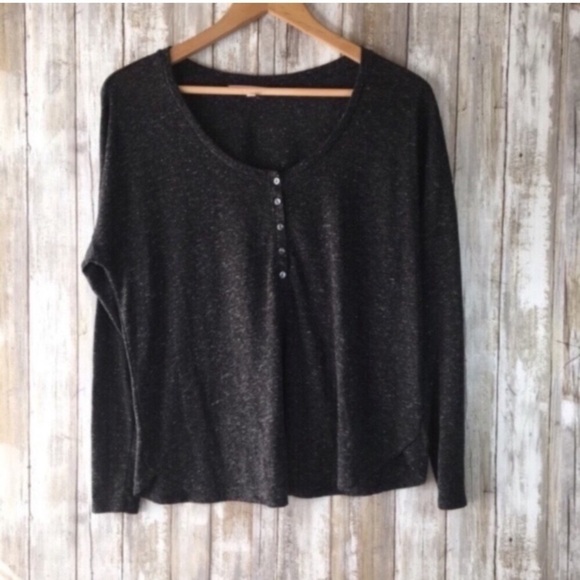 Victoria's Secret Tops - Victoria's Secret Grey Long Sleeve